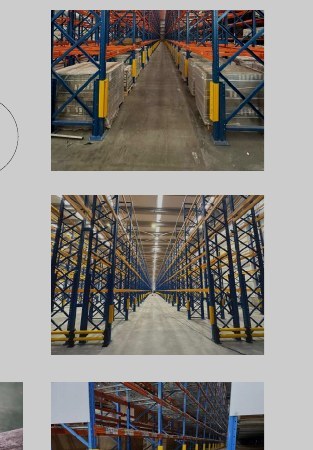 Racks y nivel de piso